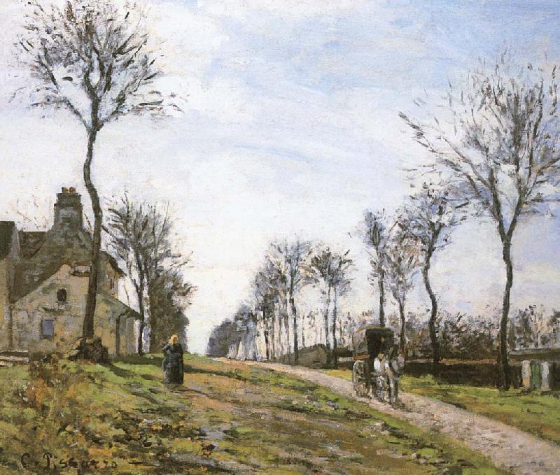 Camille Pissarro Montreal luck construction scenery Germany oil painting art